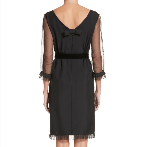 marc jacobs silk tulle ruffle dress - Picture 2 of 6